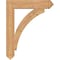 Ekena Millwork Thorton Arts & Crafts Smooth Bracket, Western Red Cedar, 5 1/2"W x 32"D x 40"H BKT06X32X40THR03SWR - alternate 3